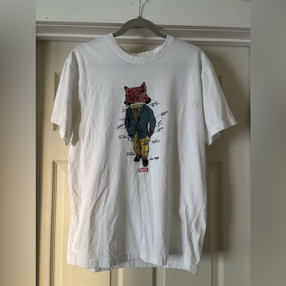 Men’s Akoo Fox Large T-Shirt - Picture 2 of 4